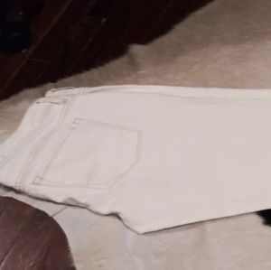 Straight line size 8 long white Jean good conditio